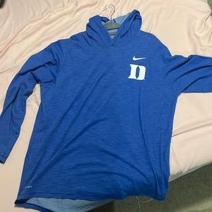 Duke lightweight hoodie LS shirt